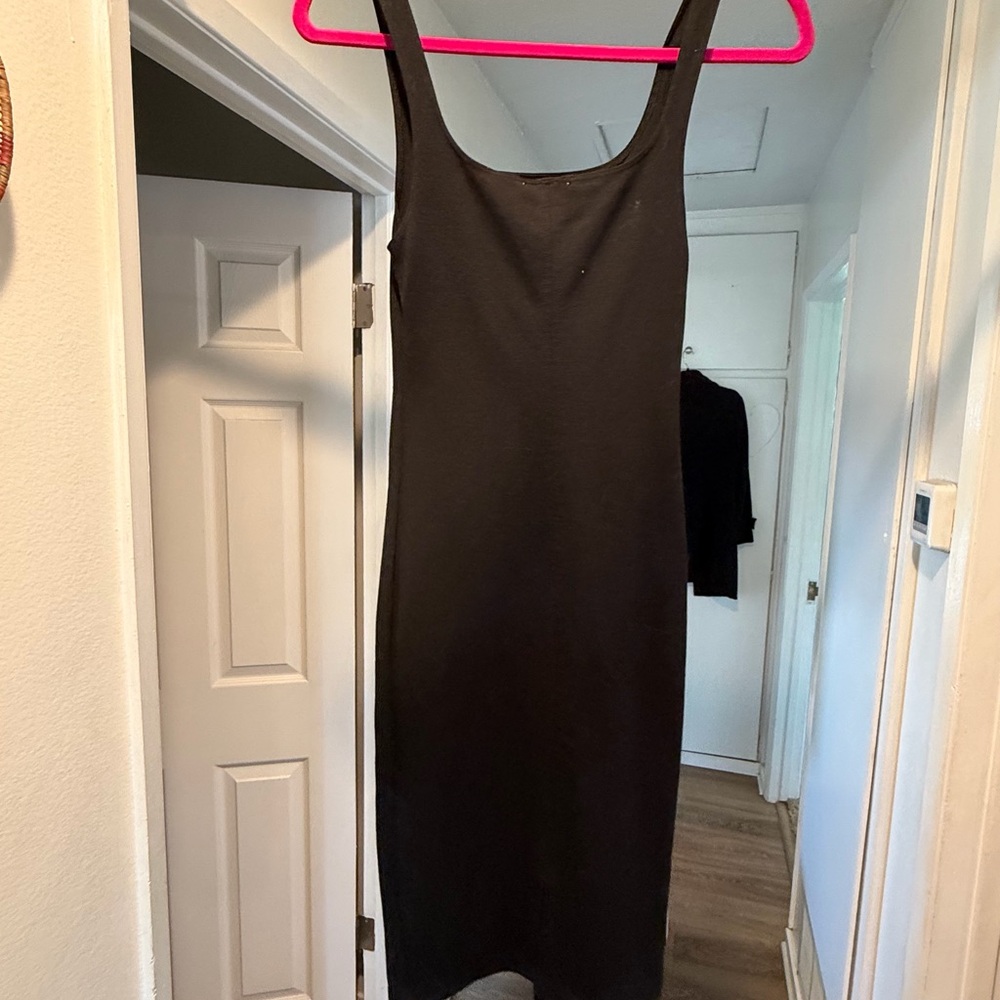 Zara Black Midi Dress